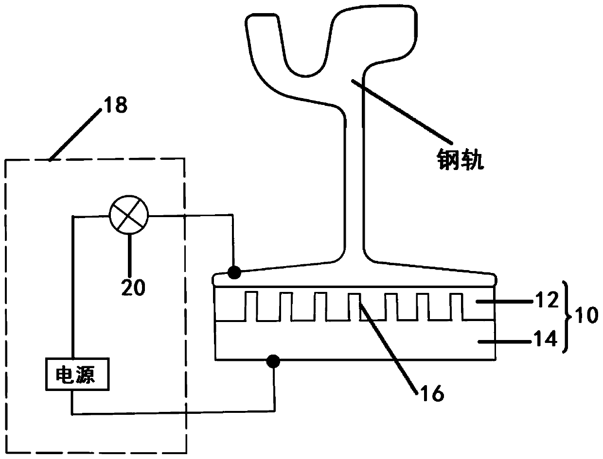 Base plate with wear monitoring function and rail fastener