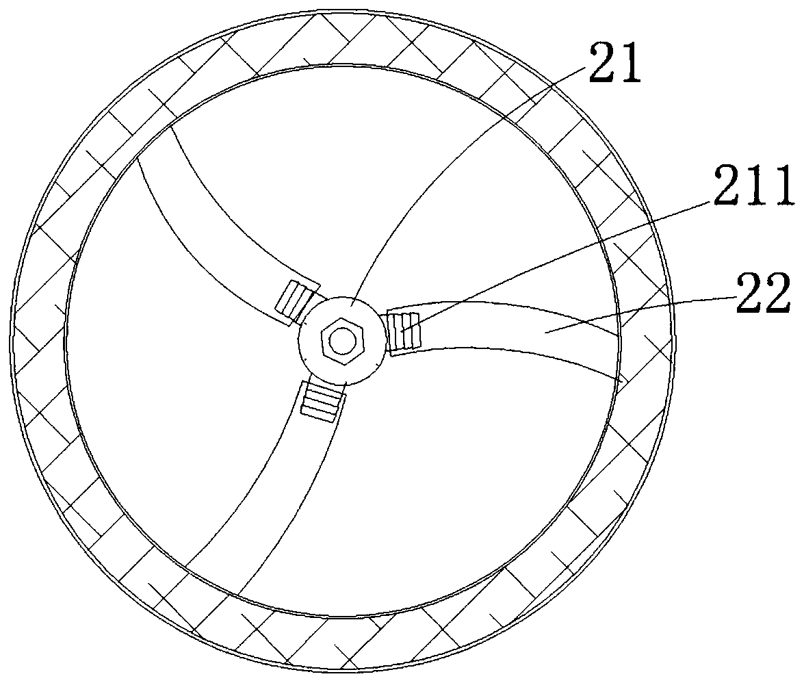 Floating component for backwashing and floating object intercepting system