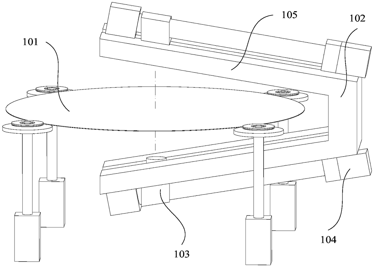 Cleaning device and semiconductor wafer cleaning equipment