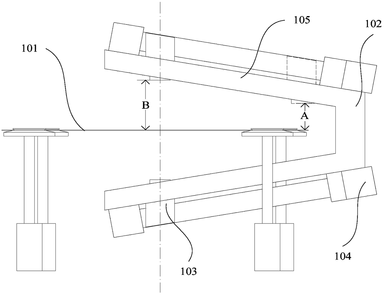 Cleaning device and semiconductor wafer cleaning equipment