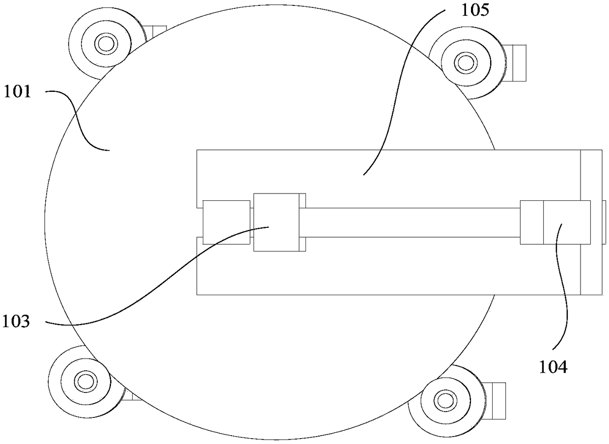 Cleaning device and semiconductor wafer cleaning equipment