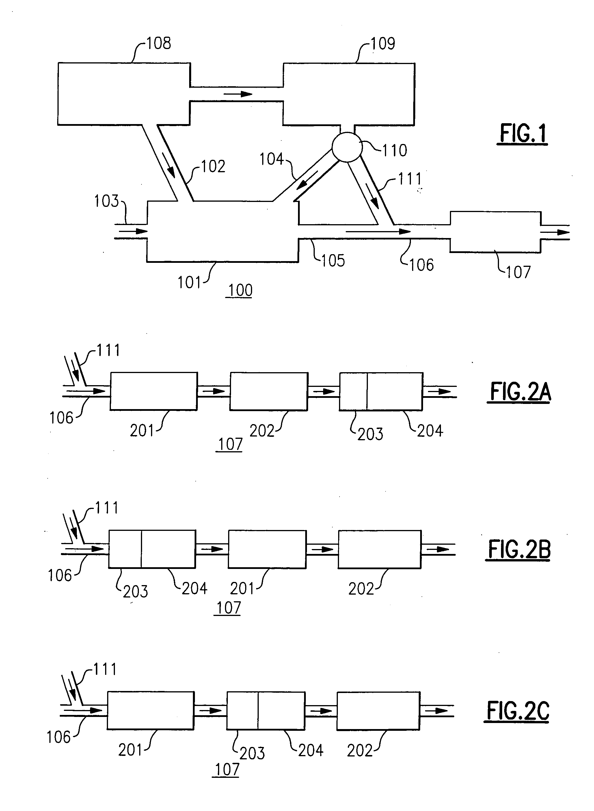 Process and system for improving combustion and exhaust aftertreatment of motor vehicle engines