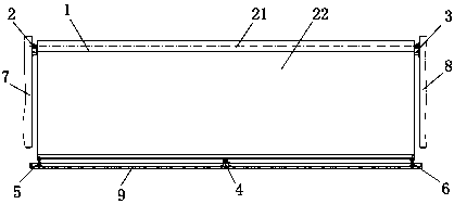 Adaptive adjustment device used for large-area protection