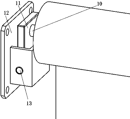 Adaptive adjustment device used for large-area protection