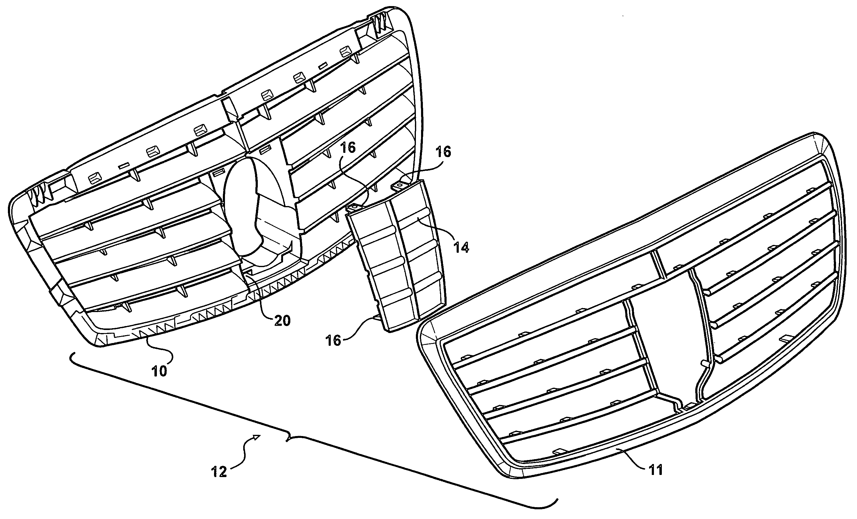 Method of fixing components