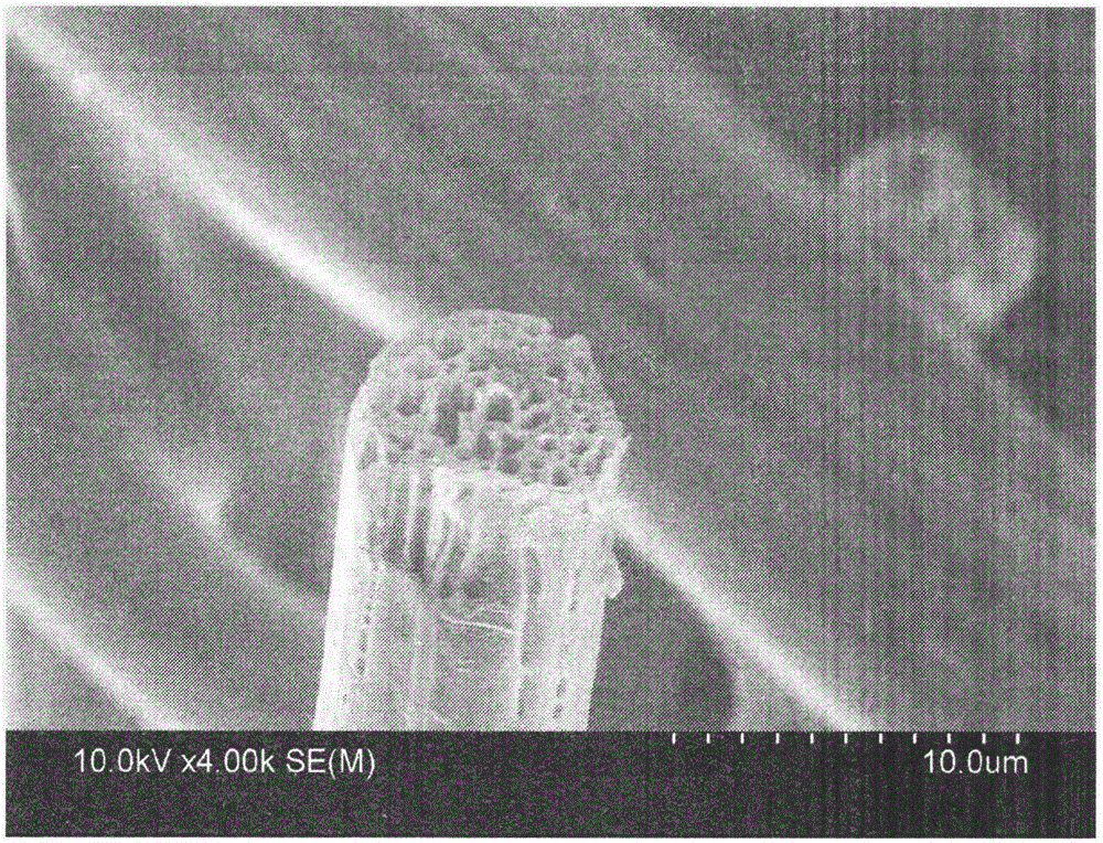 Polyacrylonitrile porous carbon fiber preparation method