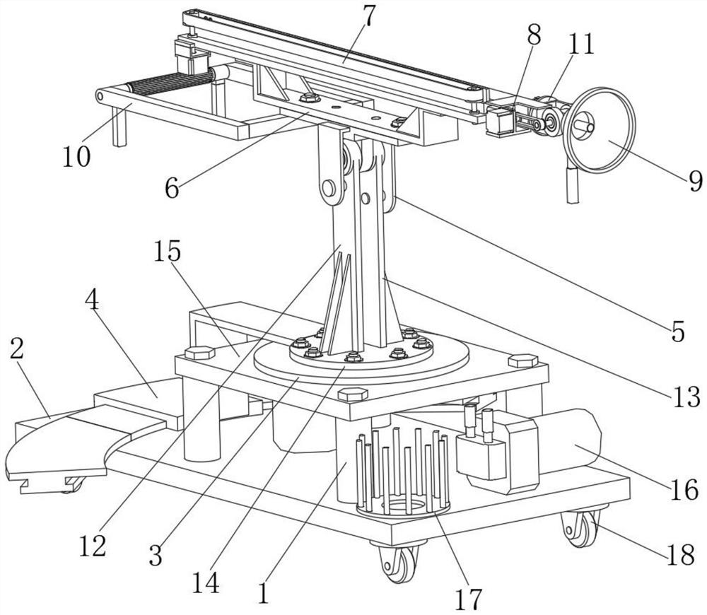 Sand blasting device for building decoration