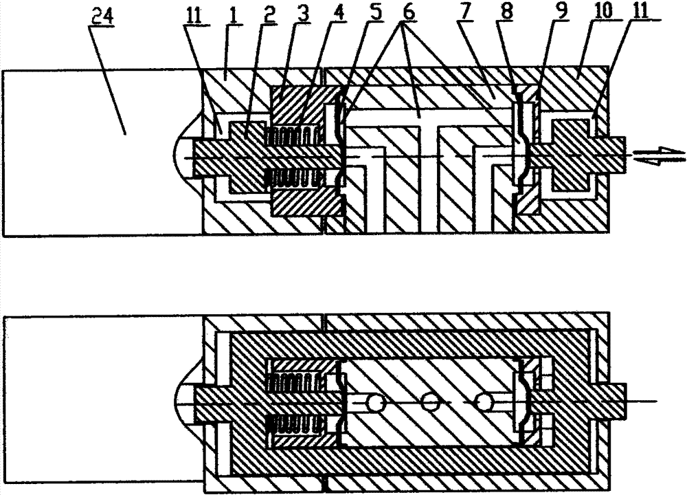 Miniature diaphragm valve