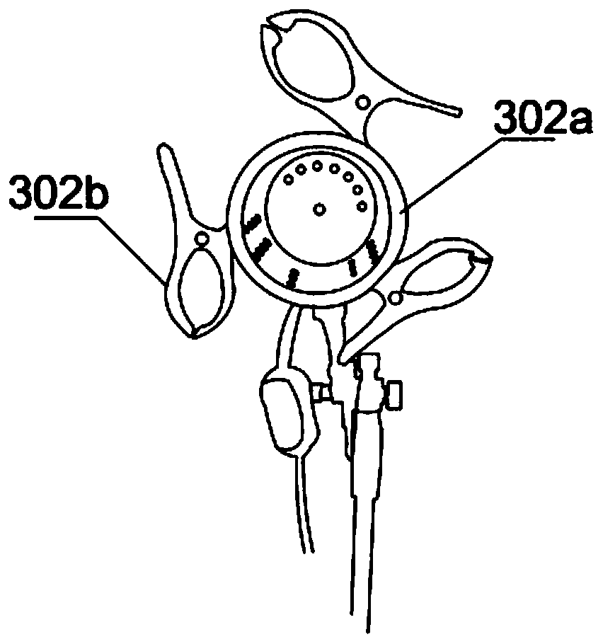 Self-rotating moxibustion instrument