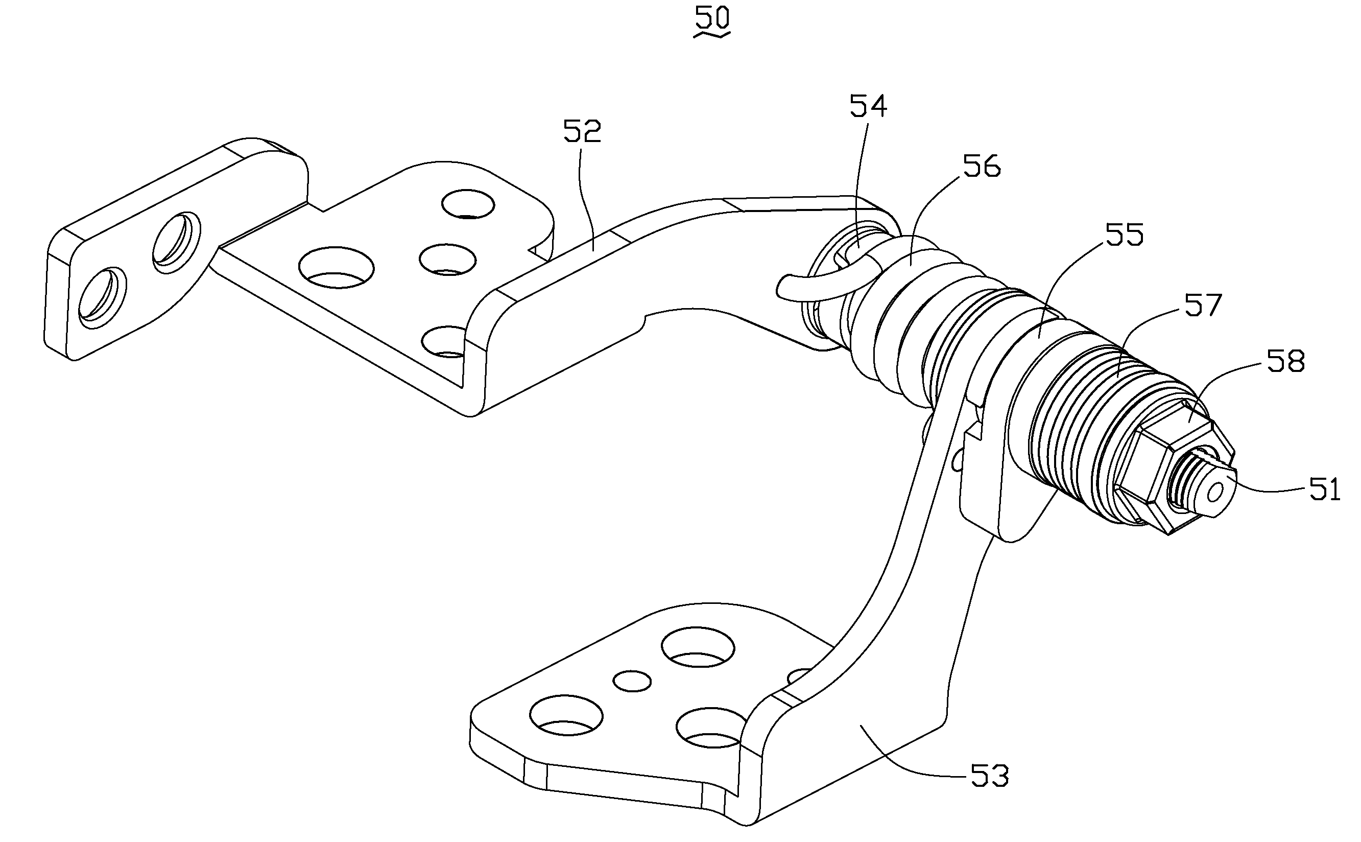 Hinge assembly and eletronic device using the same