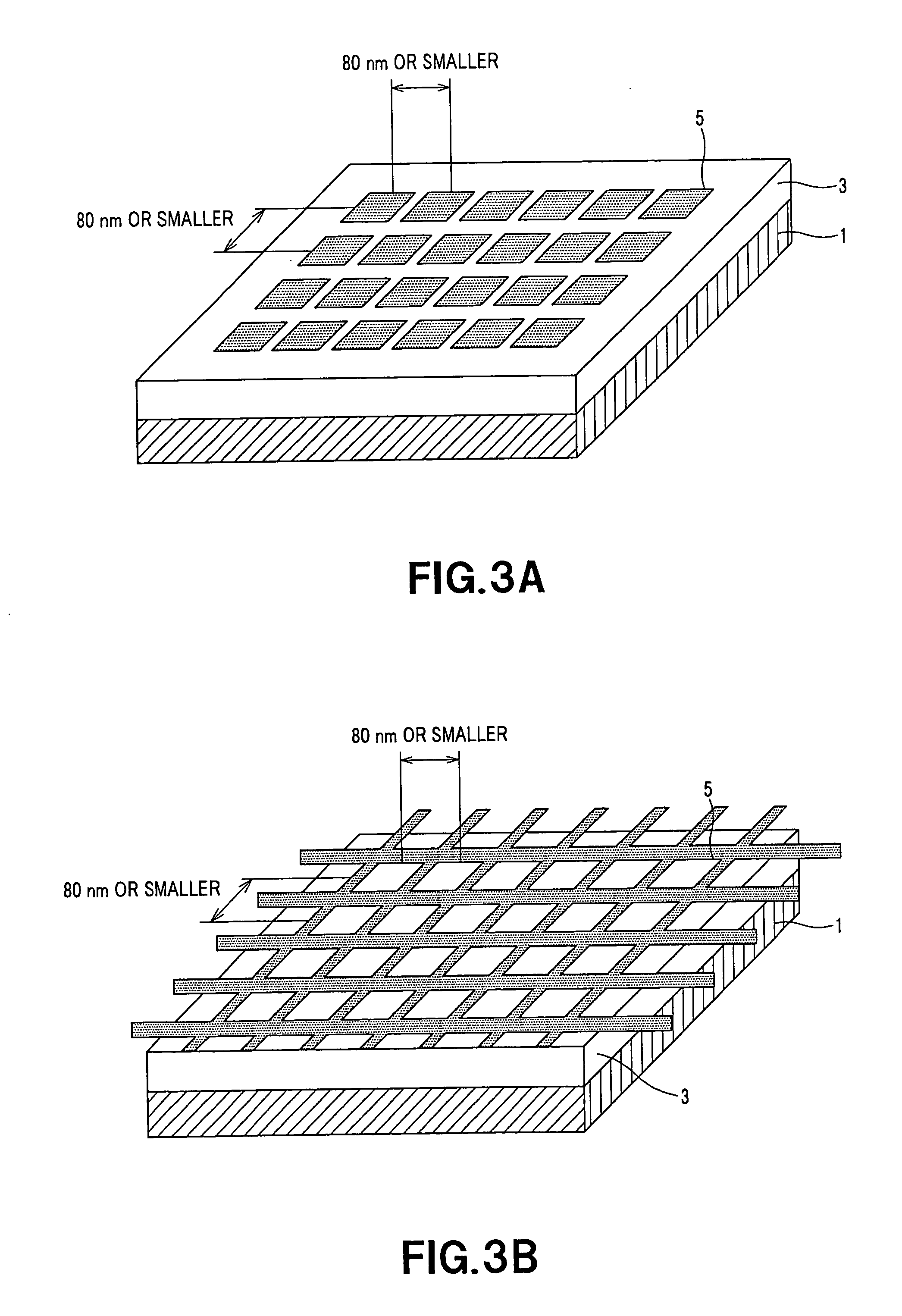 Nanoparticle array and method for producing nanoparticle array and magnetic recording medium