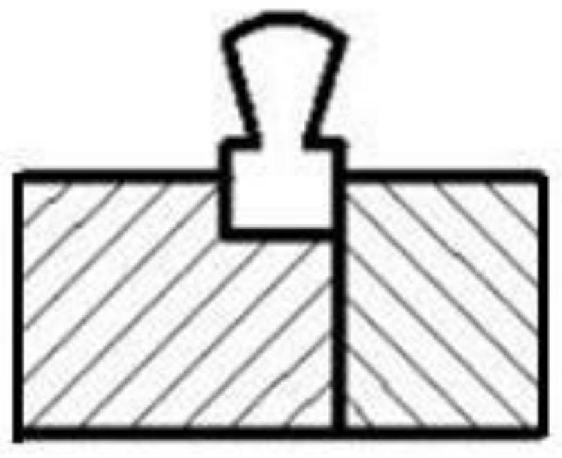 A processing method of fan-shaped clamping rod