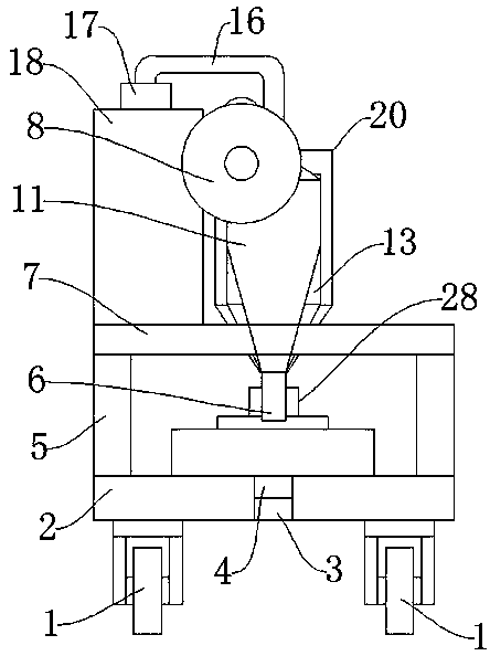 Dust removal device with air purification function and using method thereof