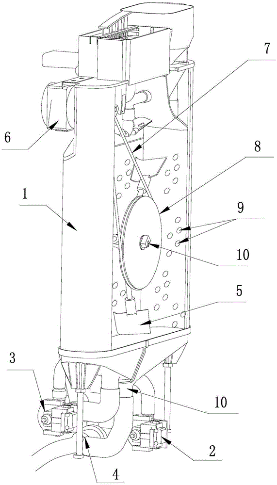 Driving method of stirring motor in the flocculation treatment process and washing machine