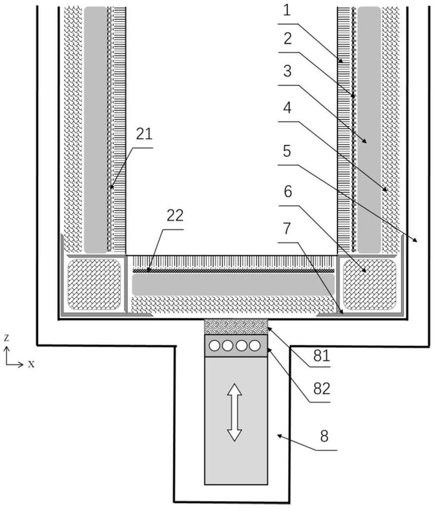 A preheating cylinder for high-temperature laser selective sintering and its forming method