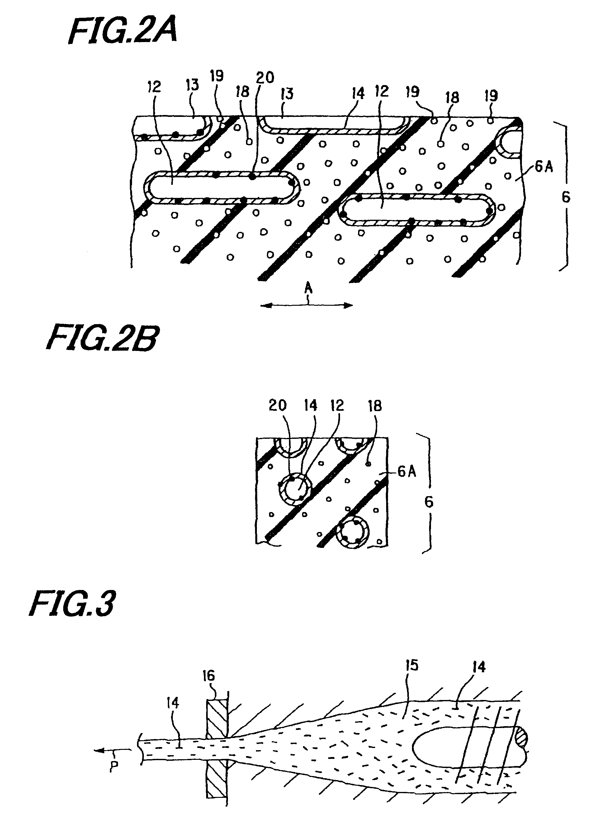Tire with foamed rubber layer having organic fibers and inorganic compound powder