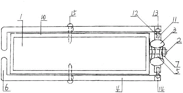 Production method and application method of pedal-driven pillow rotation type human neck rotator