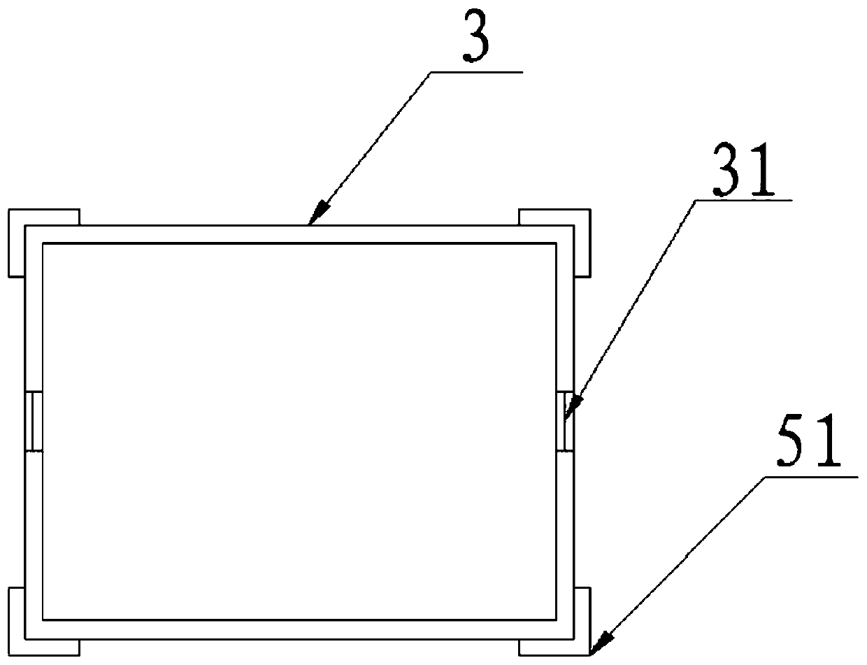 Weight box for stretching exercise equipment