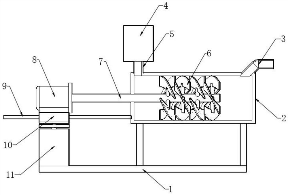 Grouting device for shield tunneling machine