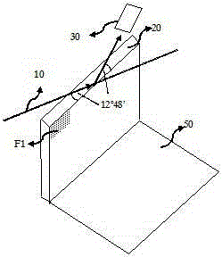 Rapid determining and machining method of a-direction plain edge of c-direction sapphire ingot