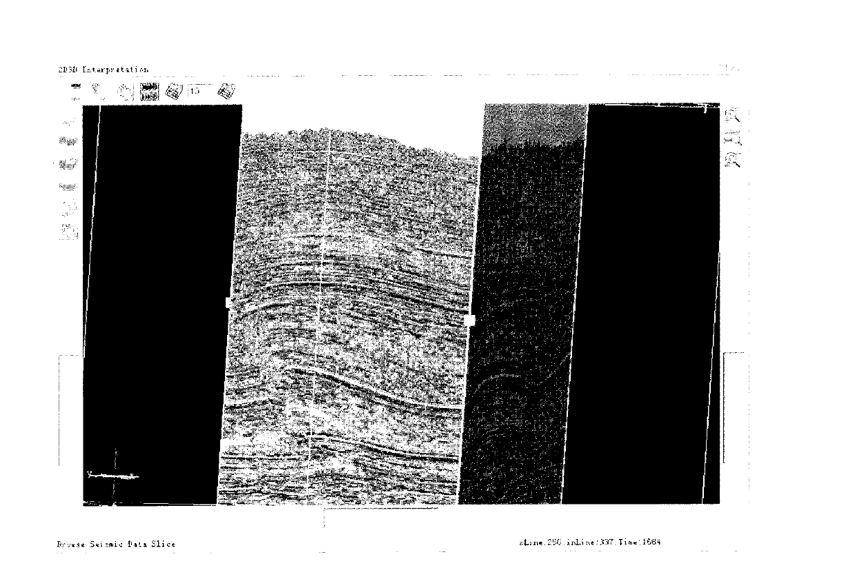 Full three-dimensional linkage earthquake explaining method of complicated geologic structure comprising reverse fault