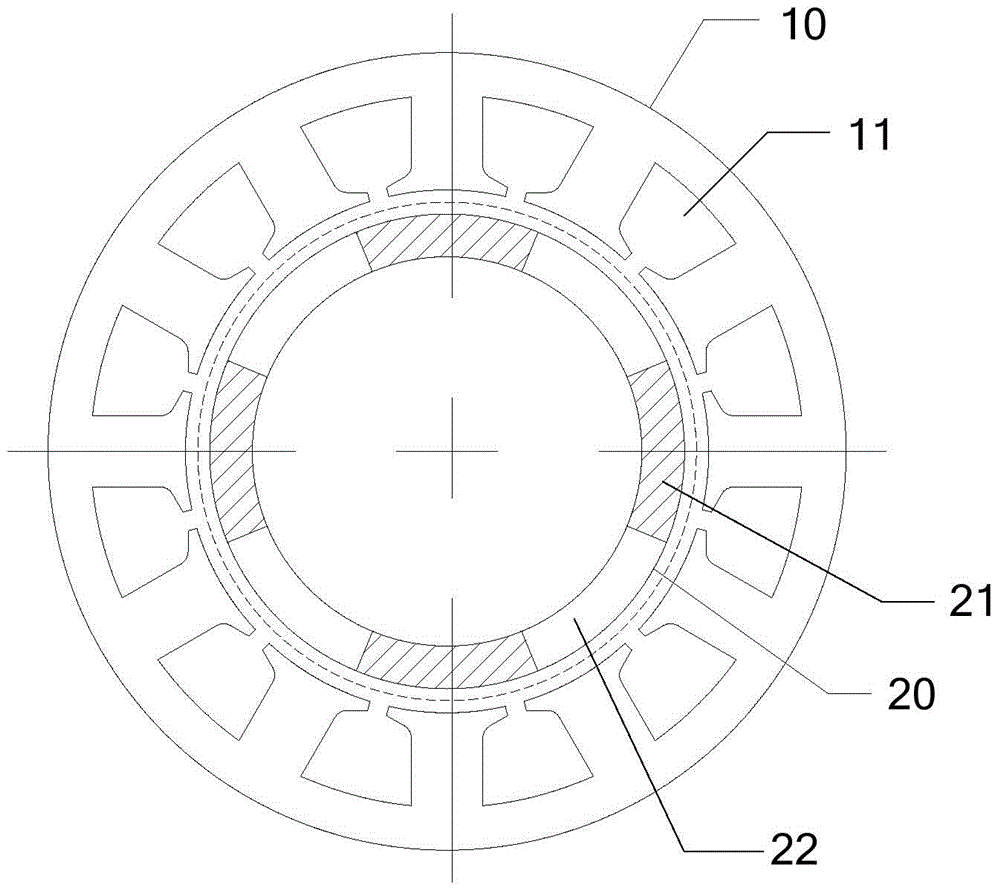 Permanent magnet synchronous motor