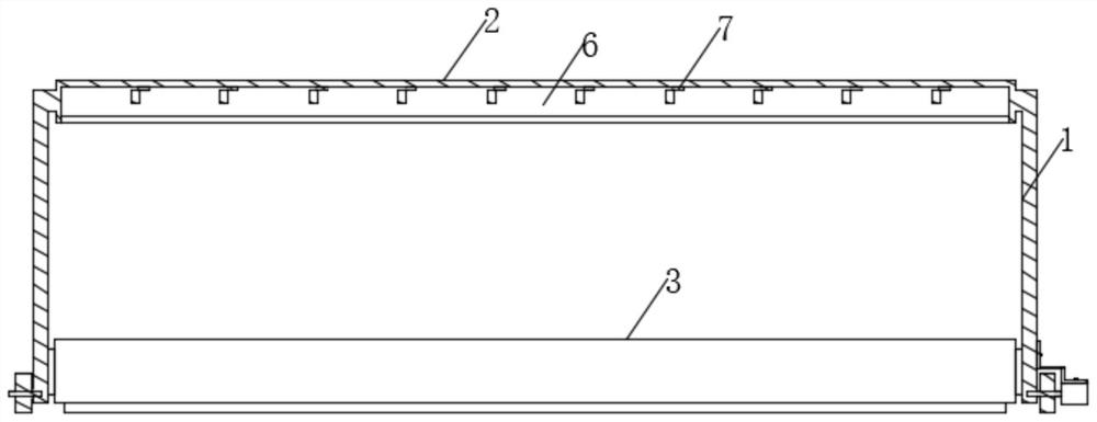 Flatness detection mechanism for highway bridge construction