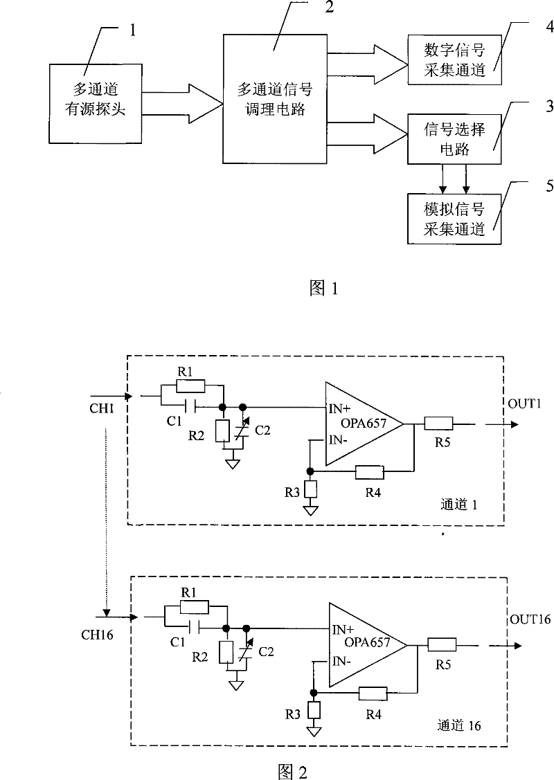 Multiplexing device for multiplexing signals