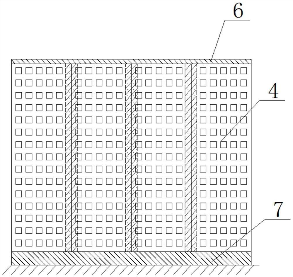 Color-adjustable cabin wall structure of ship test cabin and mounting method thereof