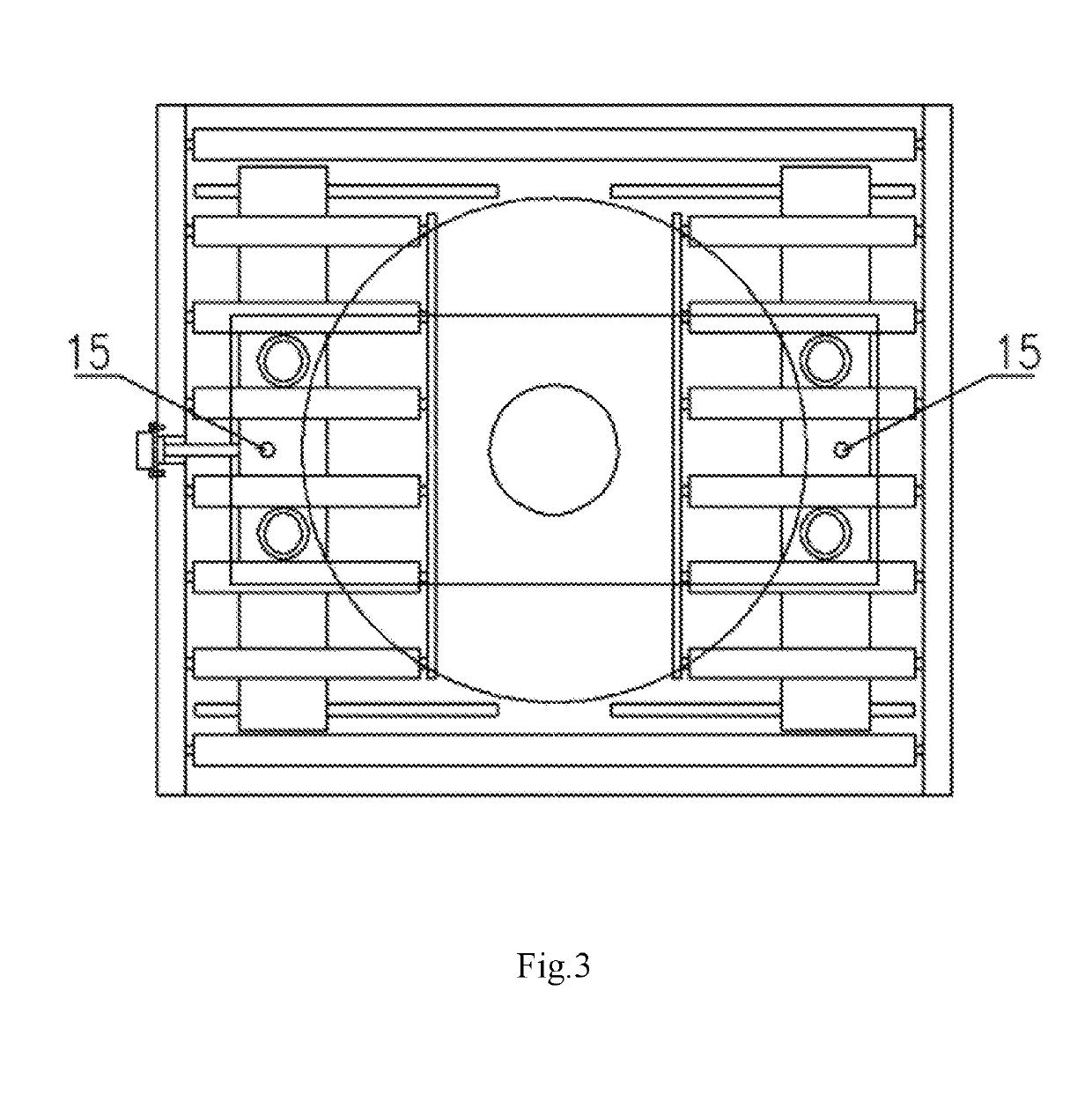 Device for removing burrs from riser of aluminum alloy wheel