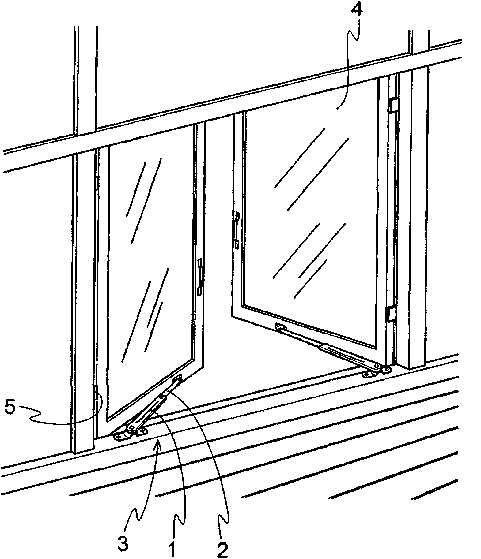 Opening/closing device of door and the like