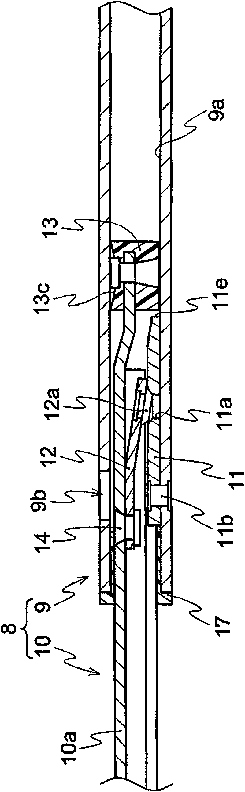 Opening/closing device of door and the like