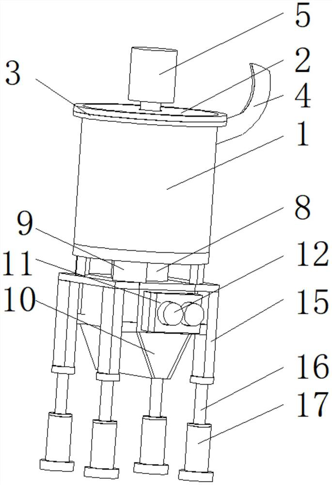 Solid waste biological treatment device