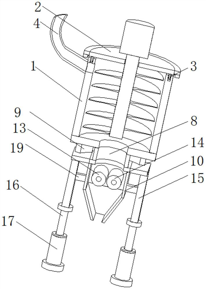 Solid waste biological treatment device