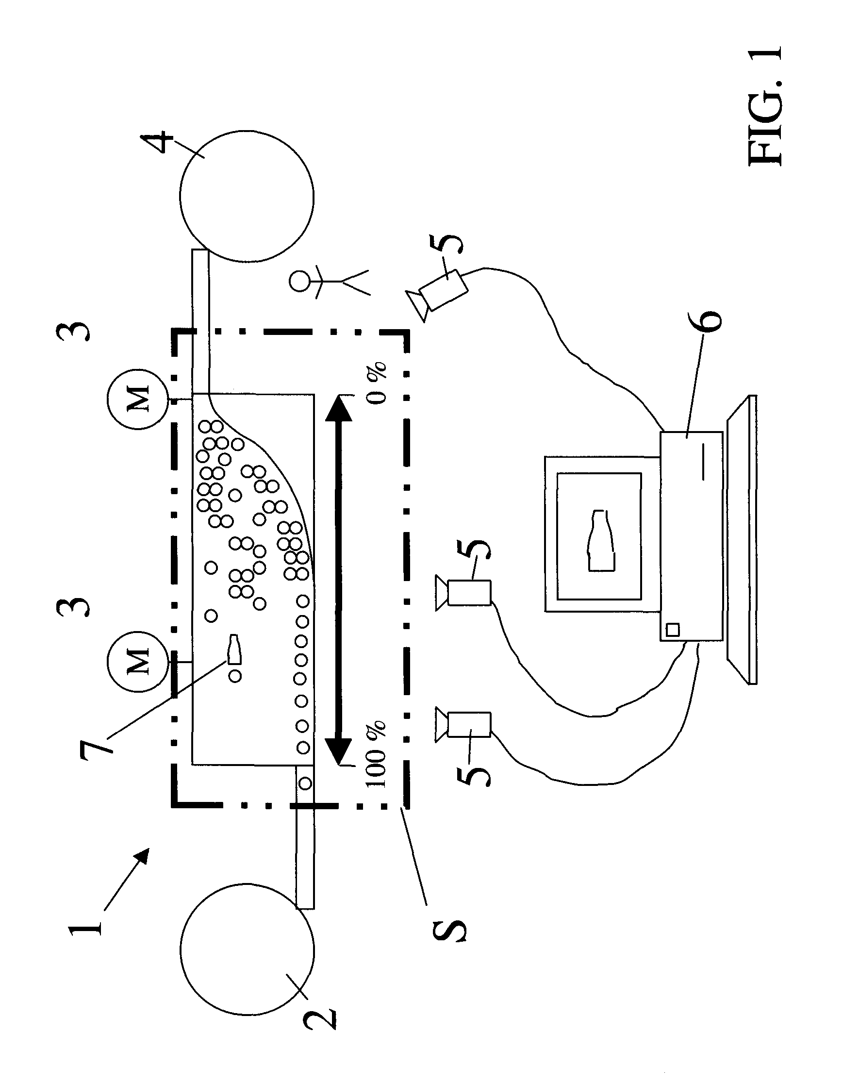 Method for the monitoring, control and optimization of filling equipment for foods and beverages, such as, for beverage bottles