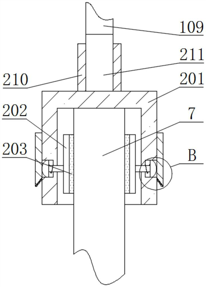 A device for limiting and cleaning electric knife used in operation