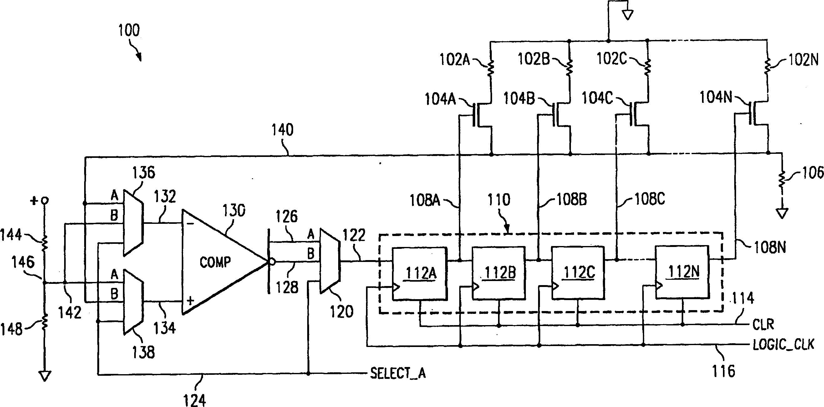 Impedance calibrating circuit