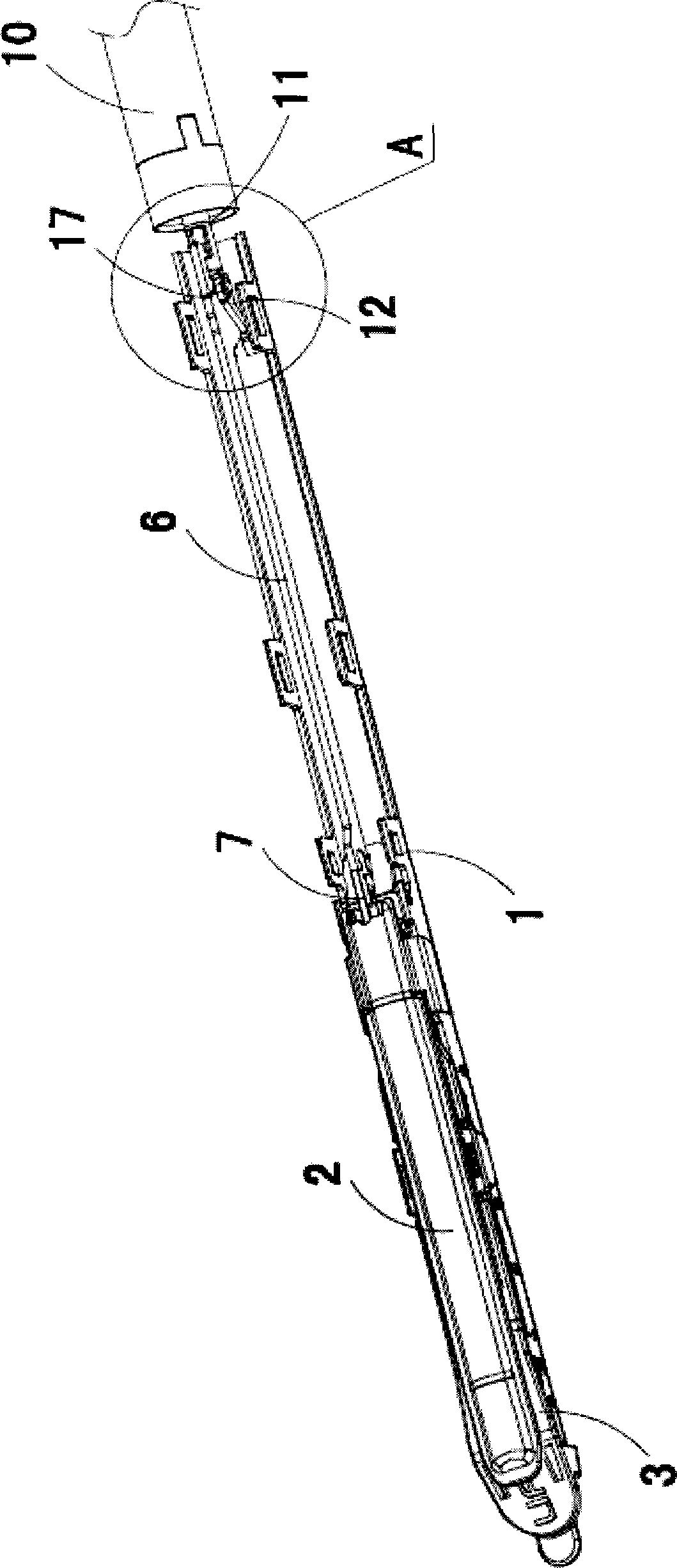 Staple head assembly of linear suturing and excising device