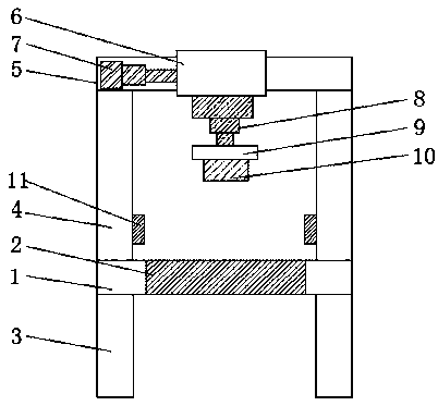 Vision detection device of aluminum substrate