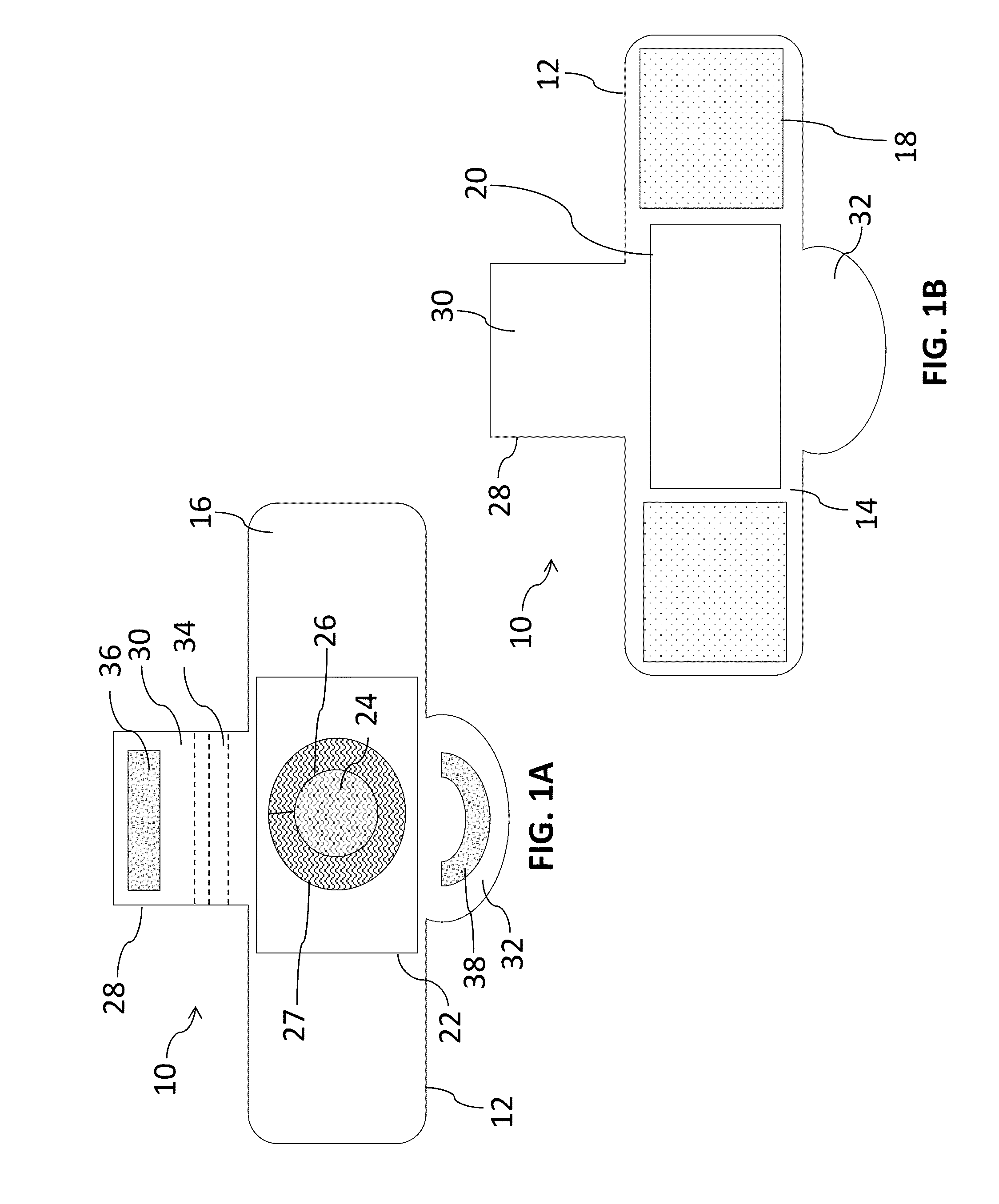 Adhesive Device with Ultraviolet Element