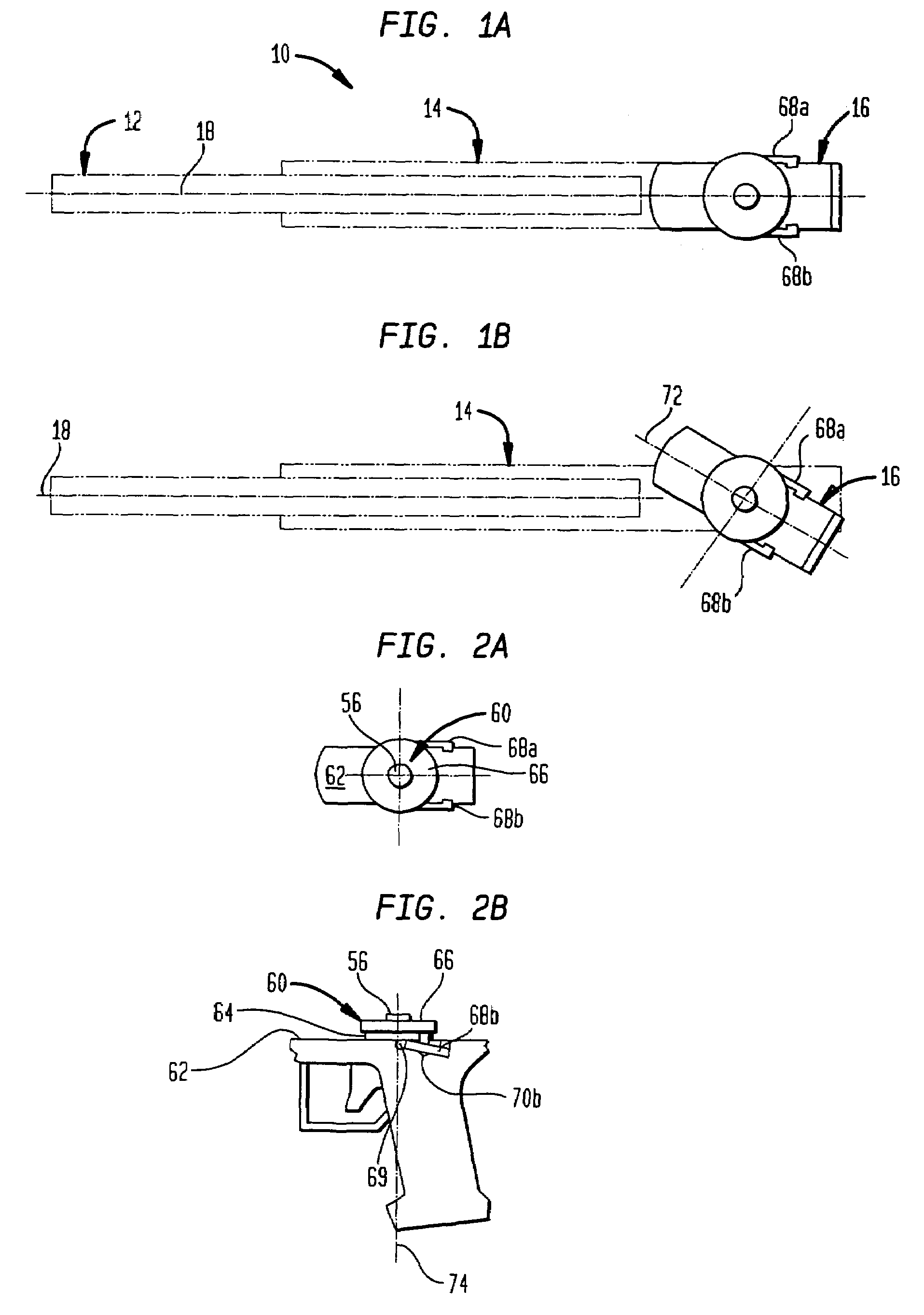Rotating hand grip trigger assembly for small arms