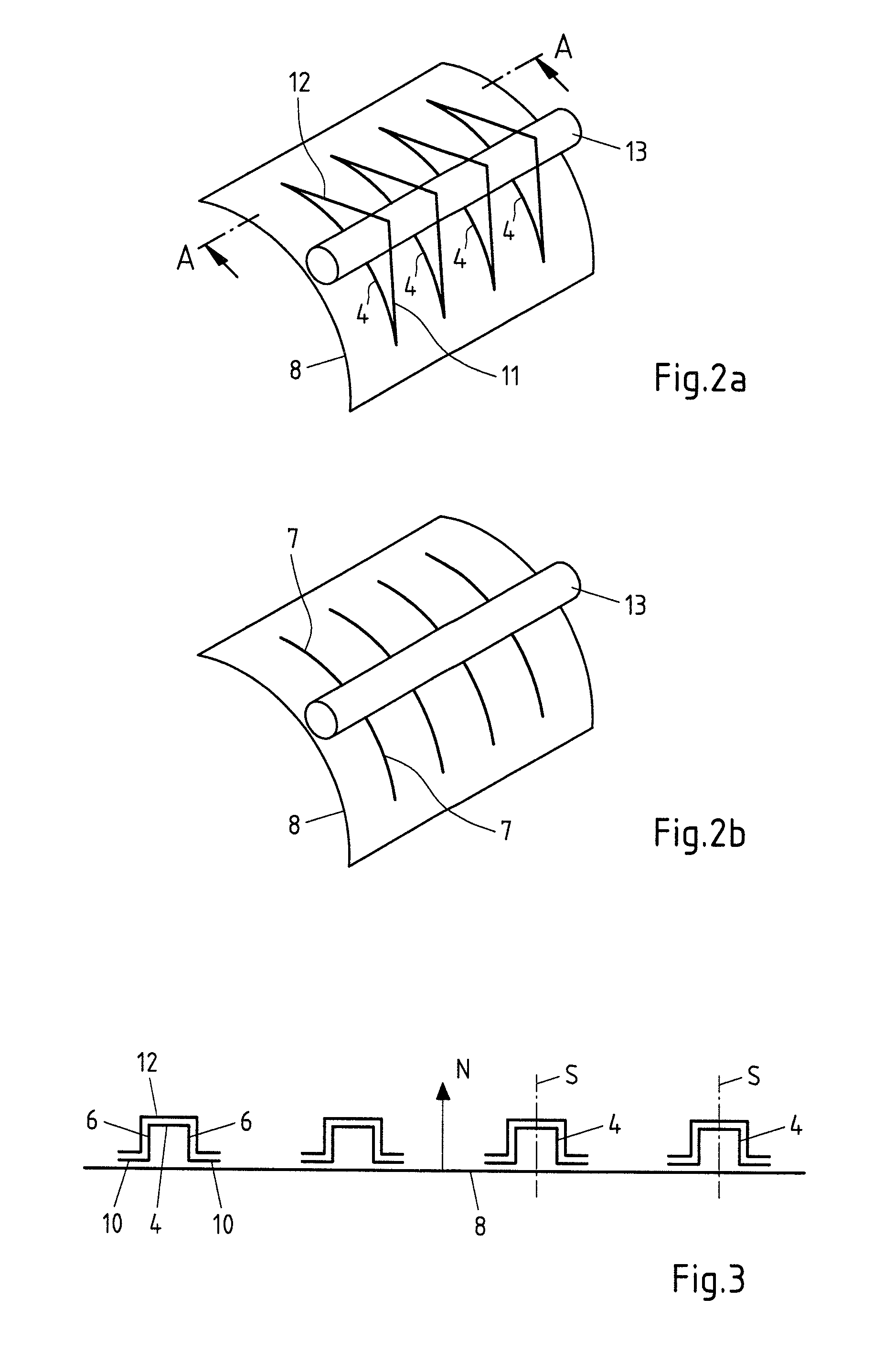 Supporting Device for a Curved Mirror