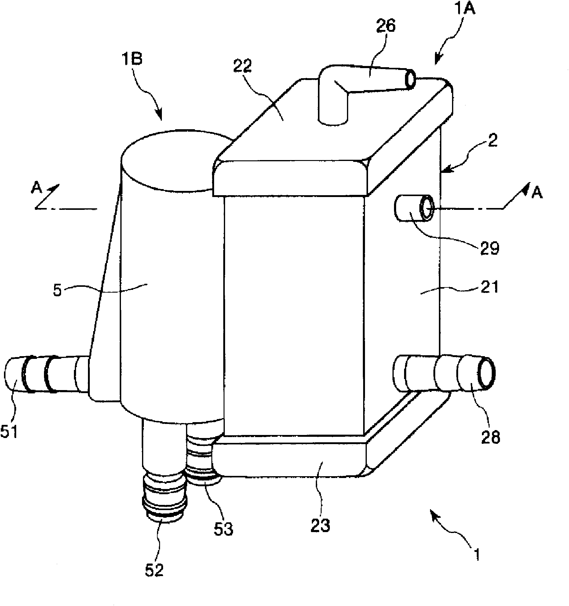 Artificial lung and extracorporeal circulation device