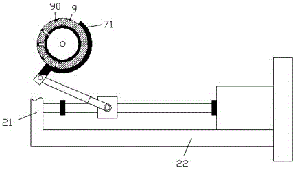 Air conditioner condensate water drainage device with separation net and limiting sensor