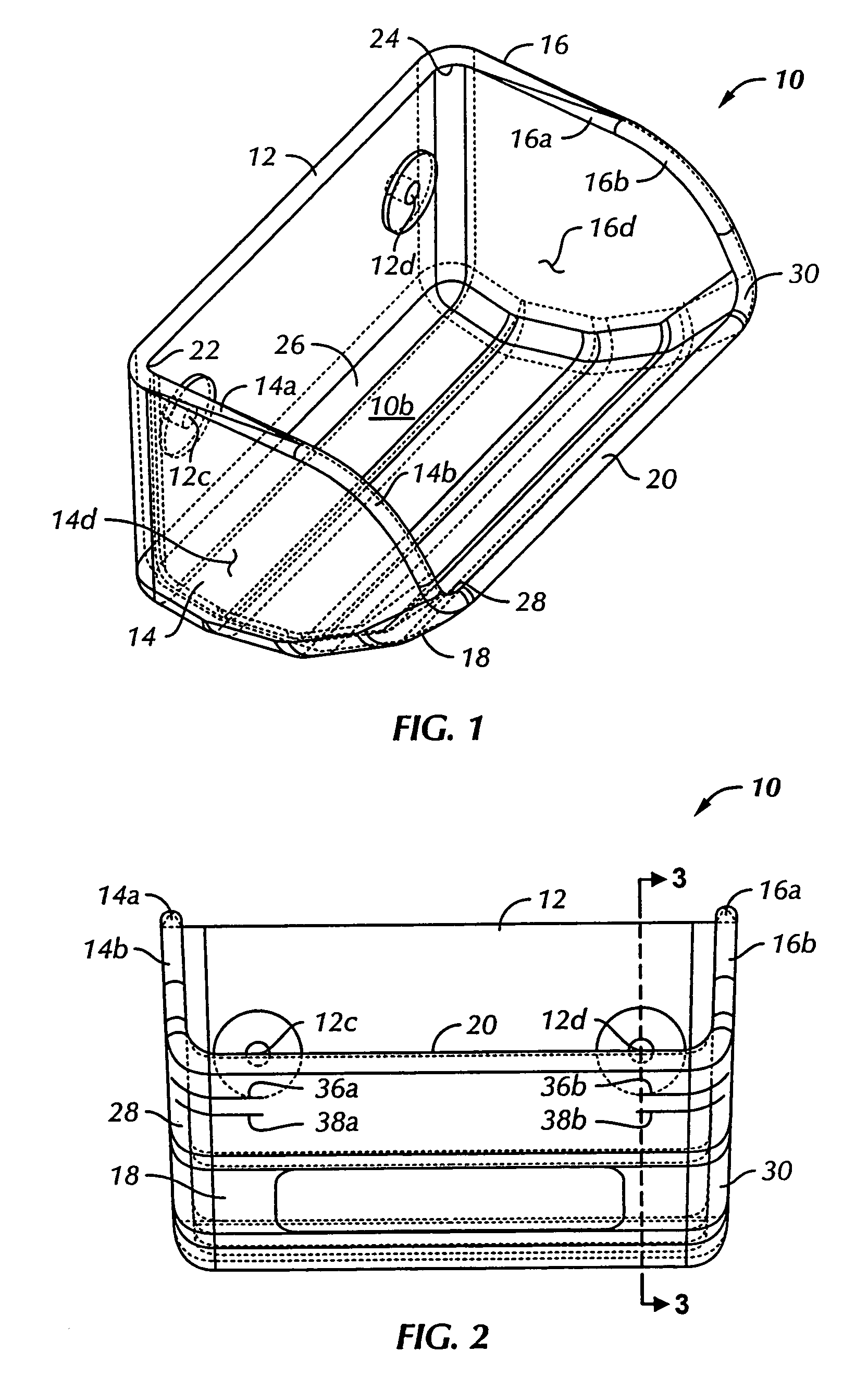 Material conveyor system container