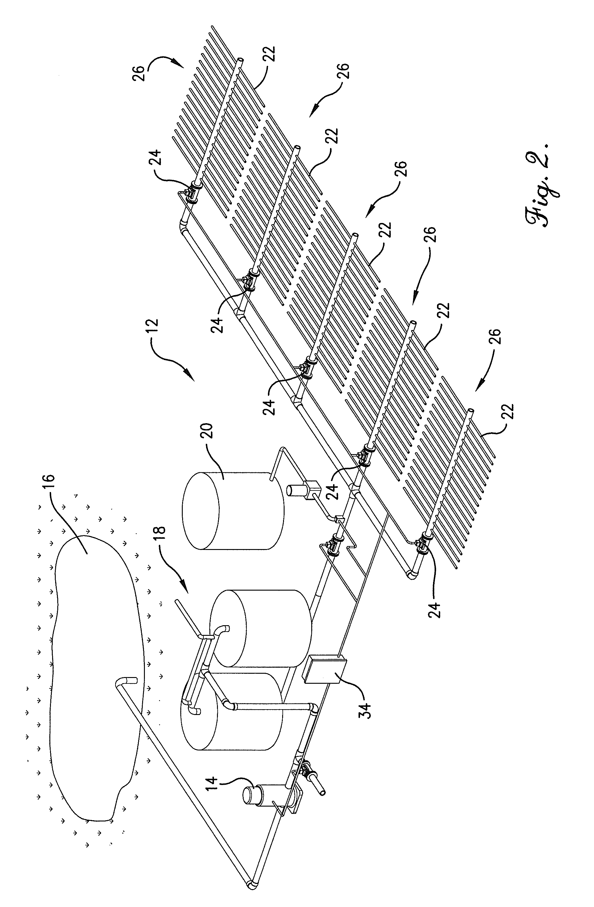 Control system for an irrigation system