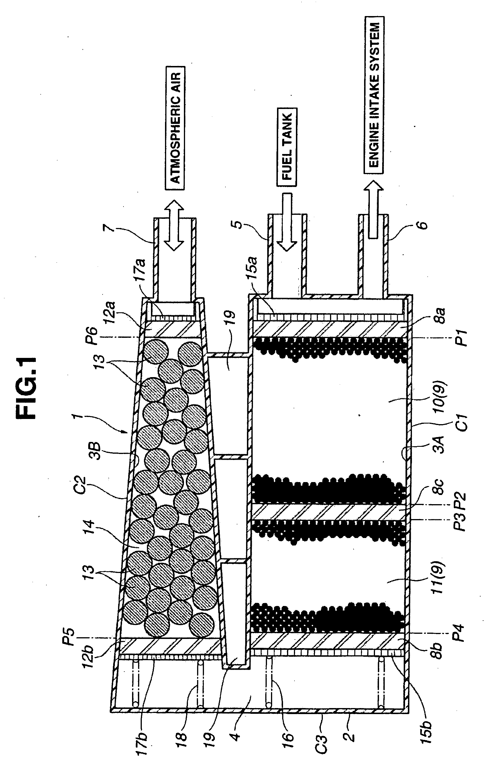 Fuel vapor storage canister, fuel vapor adsorbent for canister, and method of producing fuel vapor adsorbent