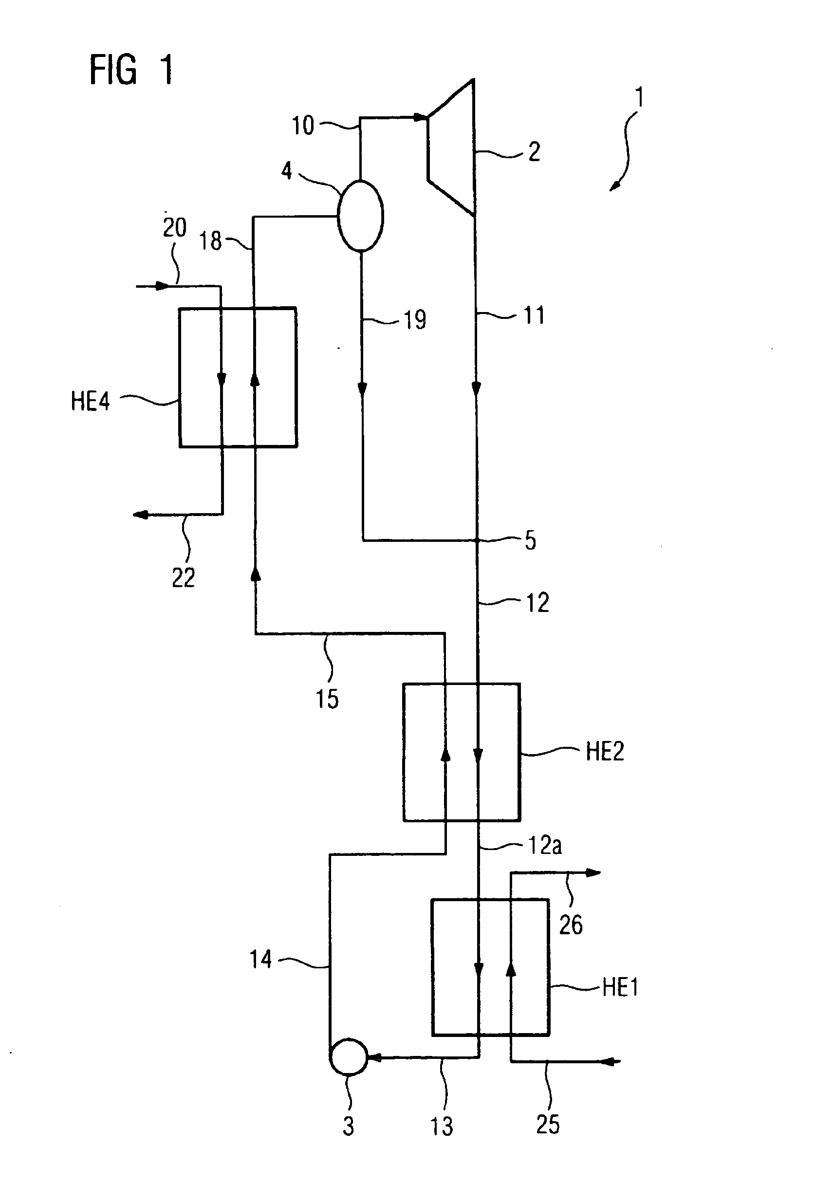 Method and device for carrying out a thermodynamic cyclic process