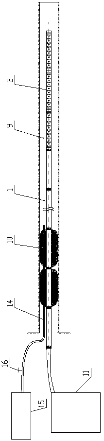 Method for improving permeability increasing and production increasing effect of coal mine downhole through hydraulic fracturing