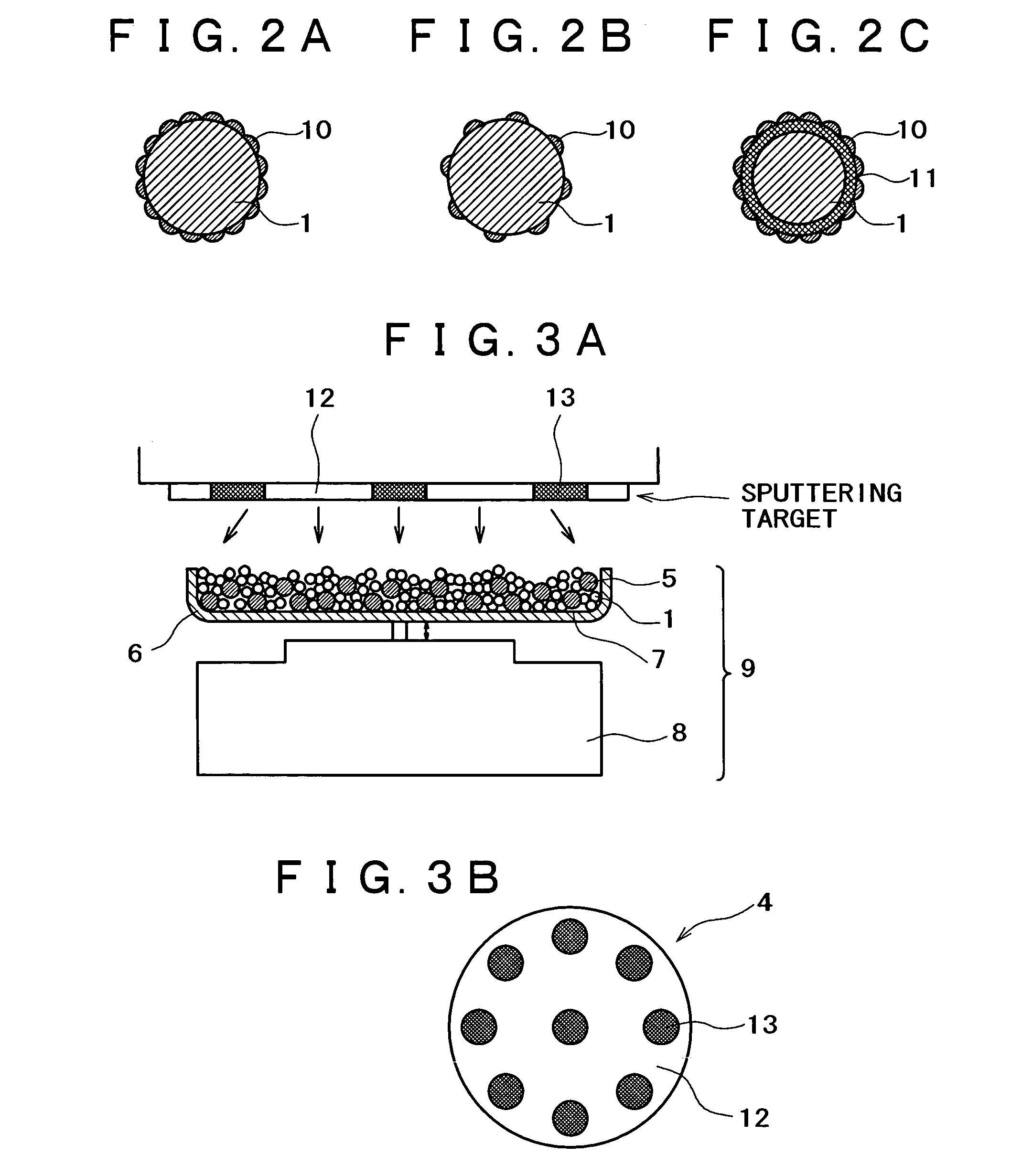 Conductive catalyst particles and process for production thereof, gas-diffusing catalytic electrode, and electrochemical device